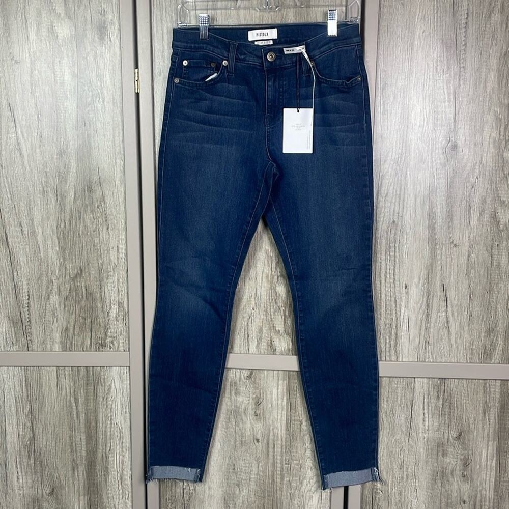 New! Revolve Pistola Audrey Mid-rise Skinny Pacifica Jeans Women's 27